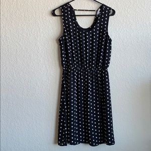 DR2 Black Polka Dot Dress